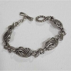 Brighton Love Knot Toggle Bracelet Twisted Rope Design‎ Jewelry
